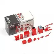 1 Set 1/64 Scale Garage Furniture Tools Diorama Model Car Workshop Maintenance Tool Display Scene Model Toy