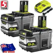 18V 9.0Ah 8.0Ah Lithium Battery For Ryobi P108 ONE+ Plus P104 P105 P107 RB18L26