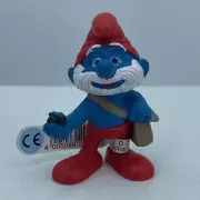 Smurfs 20729 Movie Papa Smurf Figure Bag 2010 Schleich Peyo PVC Figurine Germany