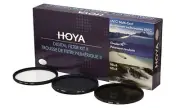 Hoya 72mm Digital Filter Kit II - Slim UV, Cir-PL, ND8 Filters & Case HK-DG72-II