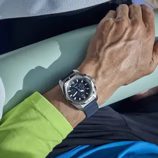 Victorinox 瑞士維氏 I.N.O.X. Chrono 200米防水 計時腕錶 男錶 藍色 手錶-43mm/VISA-241984