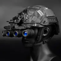 在飛比找蝦皮商城精選優惠-GPNVG18四目四筒夜視儀模型fast戰術頭盔L4G24翻