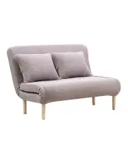 [Furb] Wood Sofa Bed in Grey