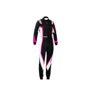 Sparco KERB MY20 Kids Suit black/pink (with CIK-FIA) s. 140