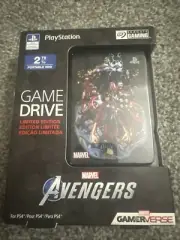 Seagate Game Drive 2TB for PS4 [ Marvel Avengers Assemble Limited Edition ] NEW
