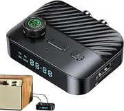 Wireless Audio Receivers & Adapters | 5.3 Wireless Receiver Adapter Stereo Audio Transmitter,Low Latency Radio Receptor Headphone Speaker Accessories for TV