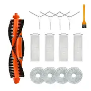 For X20 C101 Robot Vacuums Kit Spare Parts Accessories Mop Pad Wipe Roller Brush Hepa Filter Dust B