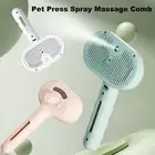 Static-free Brush Hair Detangler Brush 3-in-1 Cat Steam Brush for Shedding