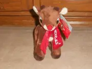 NEW, RUDOLPH THE RED-NOSED REINDEER 7" PLUSH