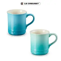 在飛比找momo購物網優惠-【Le Creuset】瓷器馬克杯400ml(薄荷綠/加勒比