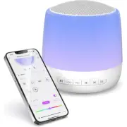 Baby Sound Machine with Night Light, White Noise Machine for Kids and Adults