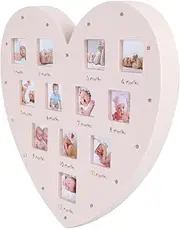 UPKOCH Infant Photo Frame Baby Growth Record Decorative Wall Frame Personalised Baby