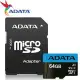 ADATA 威剛 64GB 100MB/s U1 microSDXC UHS-I A1 V10 記憶卡