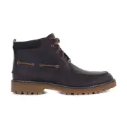 Sperry Top-Sider Men's A/O Brown Leather Lug Chukka Boots STS25302