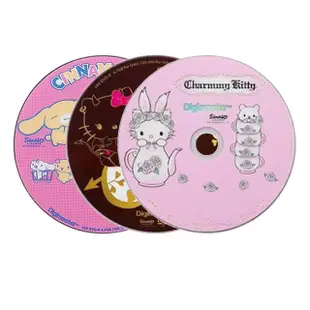 HELLO KITTY可愛造型典藏DVD－R 1－16X （25片裝）