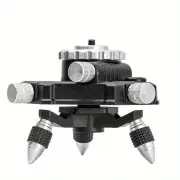 HILDA Tripod Stand for Laser Level 360° Rotatable Aluminum Alloy Bracket Base 1/4'' Interface Fine Adjustment Tripod Sta