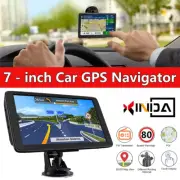 Car HD 7"Inch Spoken Direction Touch Screen Maps 8G GPS Navigation Sat Nav Truck