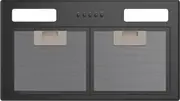 Haier 500 Series 60cm Integrated Insert Wall Rangehood, Black