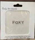 BODY ART JEWELS “FOXY” SHIMMERING RHINESTONES