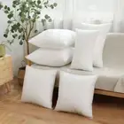 Square Throw Pillow Insert Cotton-padded Pillow Core Headboard Cushion