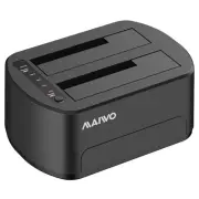 External Hard Drive Docking Station with Offline Clone for 2.5/3.5" SATA HDD/...