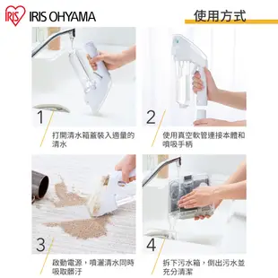 IRIS OHYAMA 織物清潔機(清洗機) RNS-300 (布沙發/地毯清潔/布製品橡皮擦)
