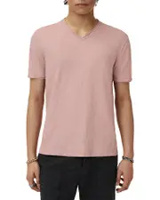 John Varvatos Miles Slub V Neck Tee