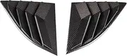 Compatible For Toyota GR Supra A90 2019-2022 Car Rear Window Triangle Exterior ABS Shutter Deflector Decoration Modified Accessrories(Carbon Fiber)
