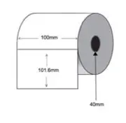 Barcode Labels 100 x 100MM 40MM CORE Thermal Printer 614211 Box of 9 Rolls