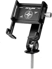 Bike Phone Mount Aluminum Alloy Phone Holder 360 Degree Rotation Bike Accessories for Your Cycling Exploration