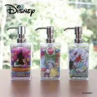 在飛比找樂天市場購物網優惠-日本製 迪士尼 公主系列 彩繪玻璃風 按壓瓶 沐浴乳瓶 洗手