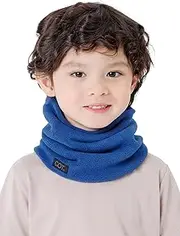 [GOT Sports] Kids Neck Warmer - Polar Fleece Ski Mask for Boys Girls - Double-Layer Scarf (Ages 3-6)