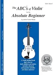 Carl Fischer The ABCs of Violin for the Absolute Beginner Book