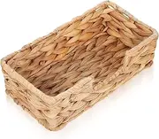 Alipis Straw Rectangle Tissue Box Decorative Dispenser for Guest Towel Facial Tissue Storage