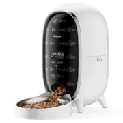 Automatic Cat Feeders, 3L Timed Cat Dry Food Dispenser, Auto Dog Feeder with ...