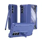 For Samsung Galaxy Z Fold6, Hybrid Armor Fold Case Cover Glass Screen Film + Pen