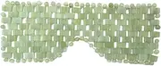 F Fityle Natural Jade Stones Anti-Aging Facial Sleeping Eye Mask Hot or Cold Therapy Blindfold for Puffy Eyes Dark Circles Soothe Eye Fatigue Beauty Skincare