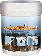Metal Rust Converter Paint, 500ml Convert Rust To Ready To Paint, Anti Rust Paint, Rust Converter & Inhibitor, Metal Anti-Rust Conversion Coating, Water-Based