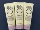 3x Sun Bum Face SPF 50 Premium Sunscreen Face Lotion 3oz Each - EXP- 02/2028