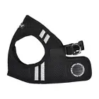Puppia Soft Vest Harness PRO - Black - M (PAUA-HB1828-BK-M) Medium