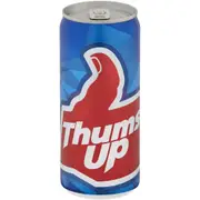 Thums Up Cola Indian Soft Drink Can 300ml X 6 Cans