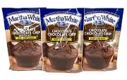 Martha White Chocolate Chocolate Chip Muffin Mix 7.4 oz (3 Pack)