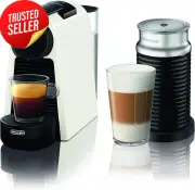 Nespresso Essenza Mini Aeroccino Automatic Coffee Maker Milk Frother 19 Bar