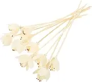 10Pcs Floral Aroma Diffuser Sticks Sticks for Essential Oil Diffuser for Home and Office Decor Enhance Air Freshness with Craftsmanship