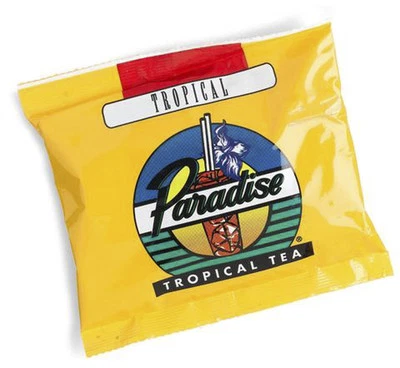 5xParadise Tropical Iced Tea1oz Filter BagsNEW 5 packs per orderYuMmY!