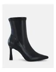 [Novo Shoes] Kroc Zip Sided Boots in Black