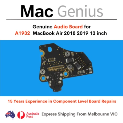 Genuine Head Phone Jack Audio Board for Apple MacBook Air 13" A1932 2018 2019
