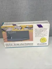Linksys EPSX3 Etherfast 10/100 3-port Print Server New Sealed