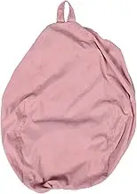 GARVALON Corduroy Bean Bag Chair Cover Only Washable Replacement Slipcover with Strong Zipper for Easy Maintenance Modern Bean Bag Cloth Cover for Bedroom Dorm and Living Areas