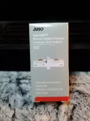 JUNO Track-Lites R23 White Miniature Straight Connector 2502JU